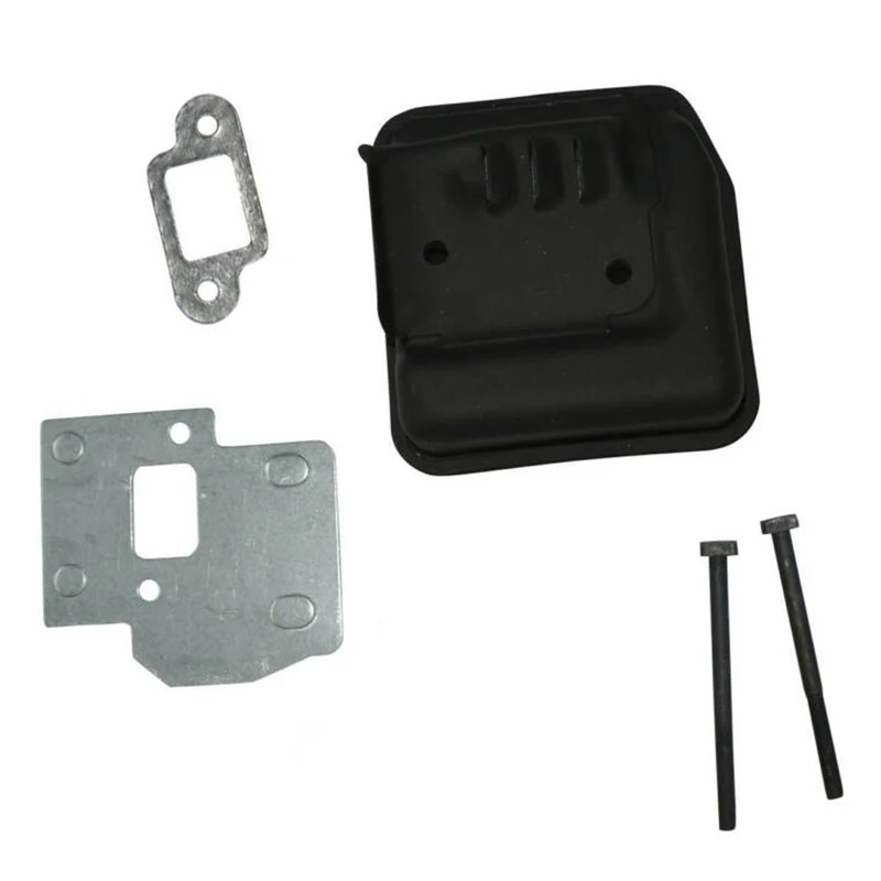 

Black+Silver Exhaust Muffler Kit For Stihl MS210 MS230 MS250 023 025 Chainsaw