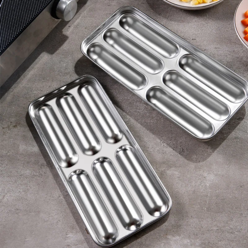 

Sausage Maker Stainless Steel Mold DIY Hot Dog Handmade Ham Sausage Mould Kitchen Making And Refrigerated Hot Dog Tool