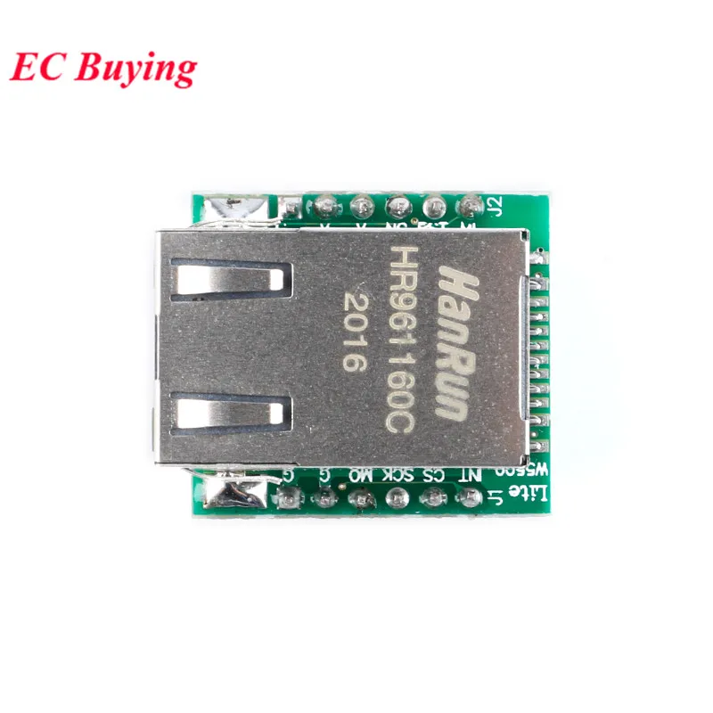 USR-ES1 W5500 SPI к сетевому модулю локальной сети Ethernet TCP IP 51 STM32 интерфейс 3 В 5 для Arduino