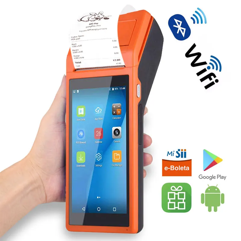 POS можно крепить любые приспособления: PDA Android Bluetooth Камера для считывания