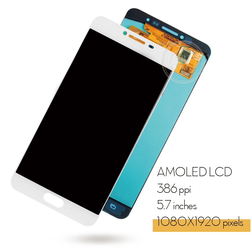 Оригинальный ЖК-дисплей 5 7 &quotAMOLED для SAMSUNG Galaxy C7 C7000 сенсорный экран дигитайзер