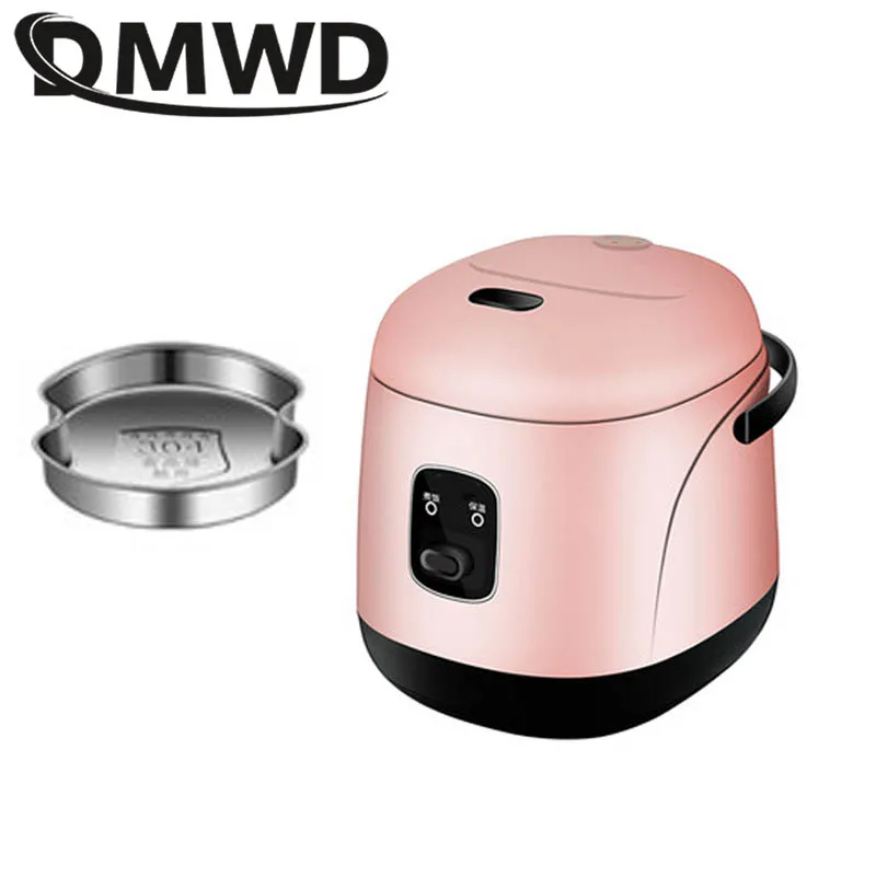 DMWD электрическая мини рисоварка л 2 слойный отпариватель для еды
