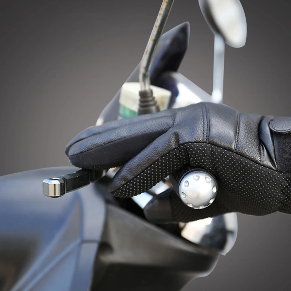 

1 Pair USB Heating Gloves Three-speed Temperature Adjustment Winter Riding Windproof Warmth For Riding Electric Motorcycles