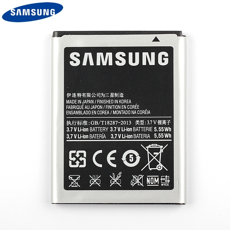 Оригинальная запасная батарея для телефона EB484659VU Samsung GALAXY W T759 i8150 S8600 S5820 I8350 I519 S5690
