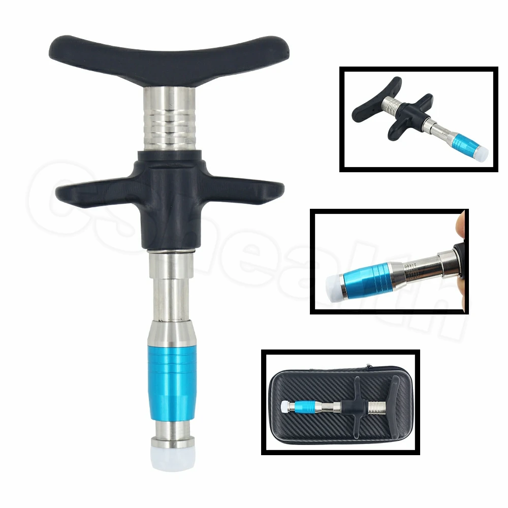 2021 Chiropractic Adjusting Tool Spine Manual Massage Gun Limb Joint Correction Activation Therapy Spinal Health Care Massager