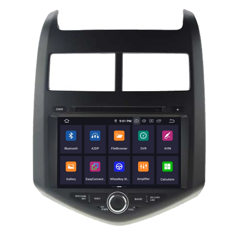 Автомобильный мультимедийный плеер RoverOne для Chevrolet Aveo Sonic 2011 + Android 10 Octa Core 4G 64G Радио