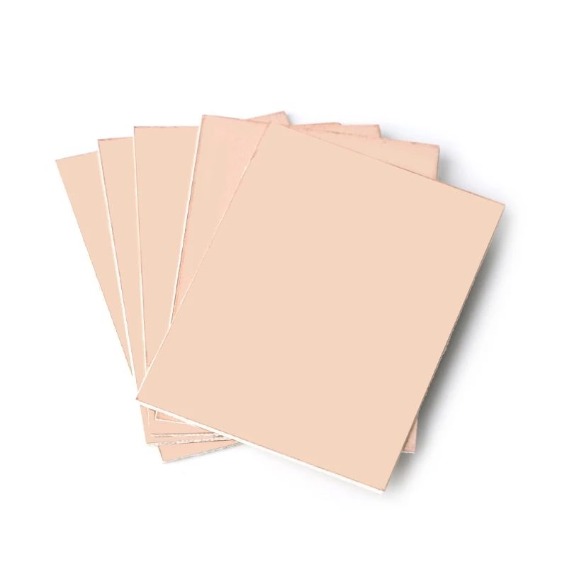 Одна сторона стекловолокна PCB медная плакированная пластина ламинат печатная