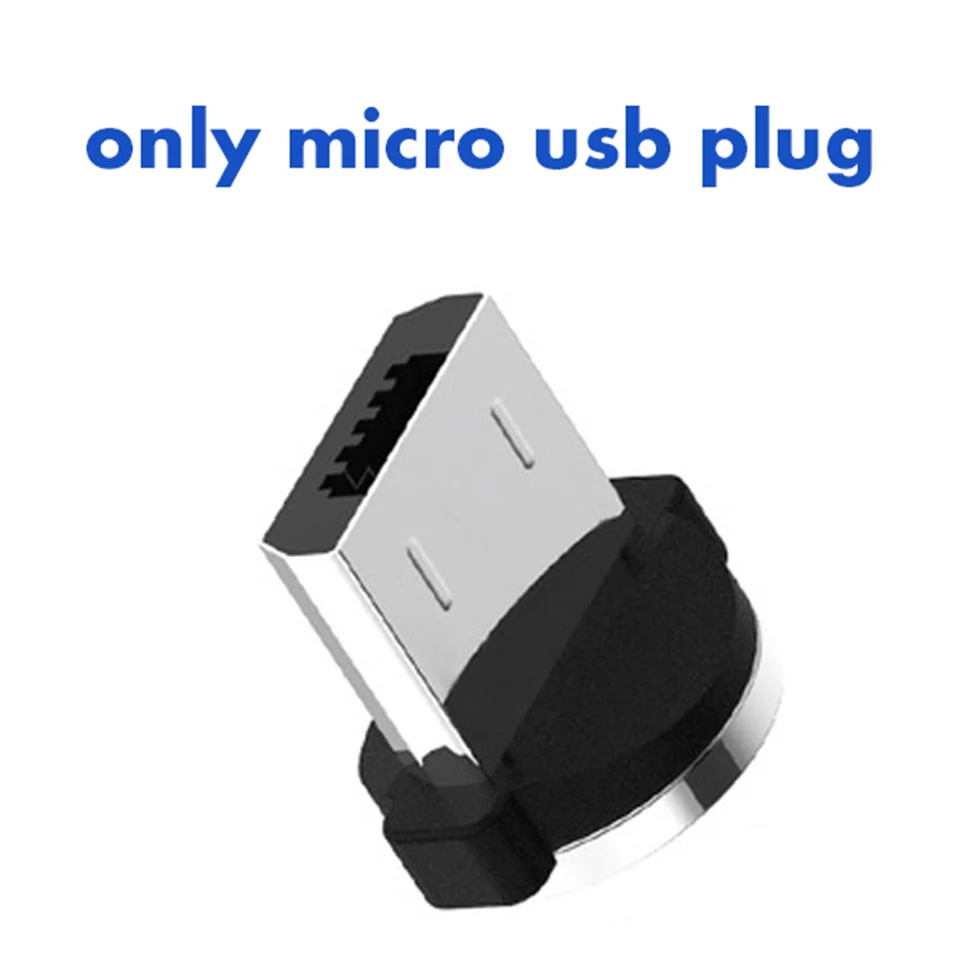Магнитный кабель Micro Usb зарядный штекер 90 градусов Type-C для быстрой зарядки IPhone X Xr 8
