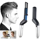 Многофункциональная расческа для волос для мужчин, быстрое выпрямление бороды, аксессуары для укладки, плойка, инструменты для укладки волос