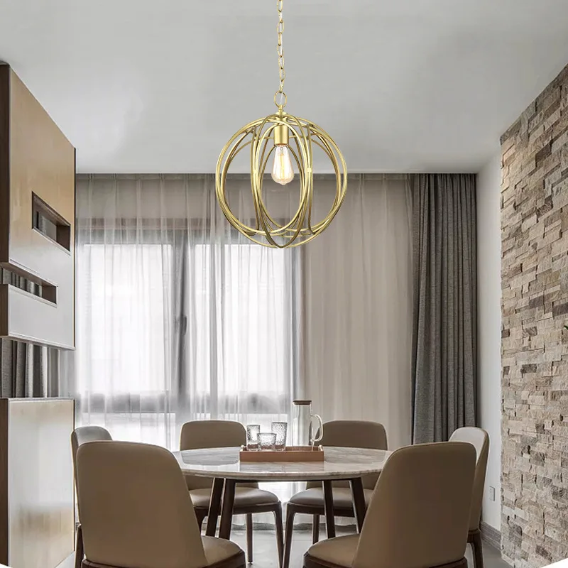 Подвесной светильник в современном стиле для гостиной спальни