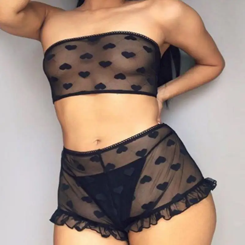 Новые летние пикантные комплект из 2 предметов: топ Бикини Cover Up Beachwer Для женщин