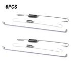 6 пружин регулятора, пружинный регулятор скорости возврата дроссельной заслонки для Honda GX140 GX160 GX200 5,5 6.5hp, оснащенный бензиновым двигателем W 168F