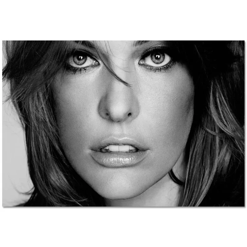Плакаты в стиле модели актера Милла Йовович настенный художественный декор