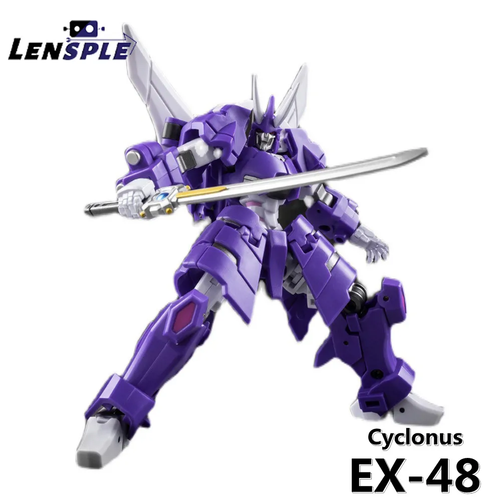 

New In Stock Transformation Iron Factory Hannyamaru Samurai IF EX-48 Cyclonus Edition Pocket EX48 Action Figure Robot Toys