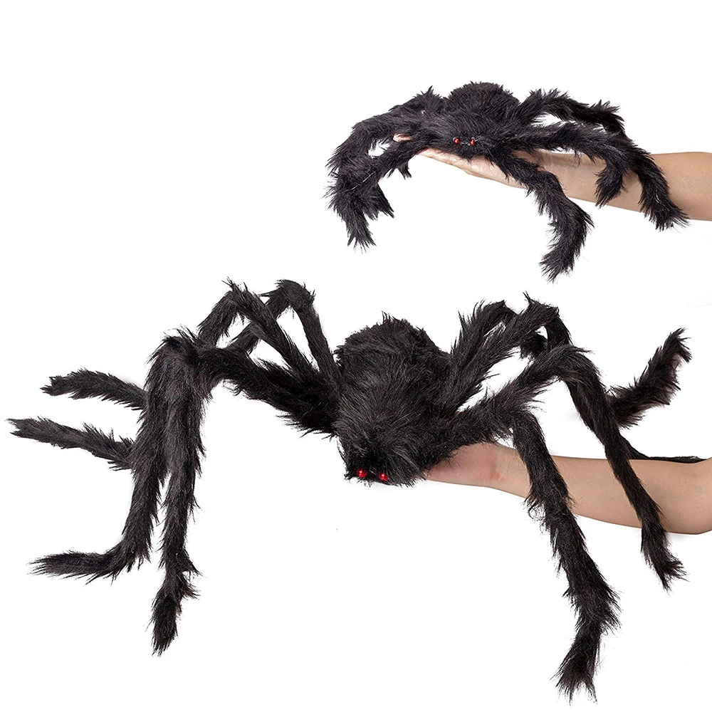 Halloween Decorations Outdoor With 6.6 Ft Giant Spider