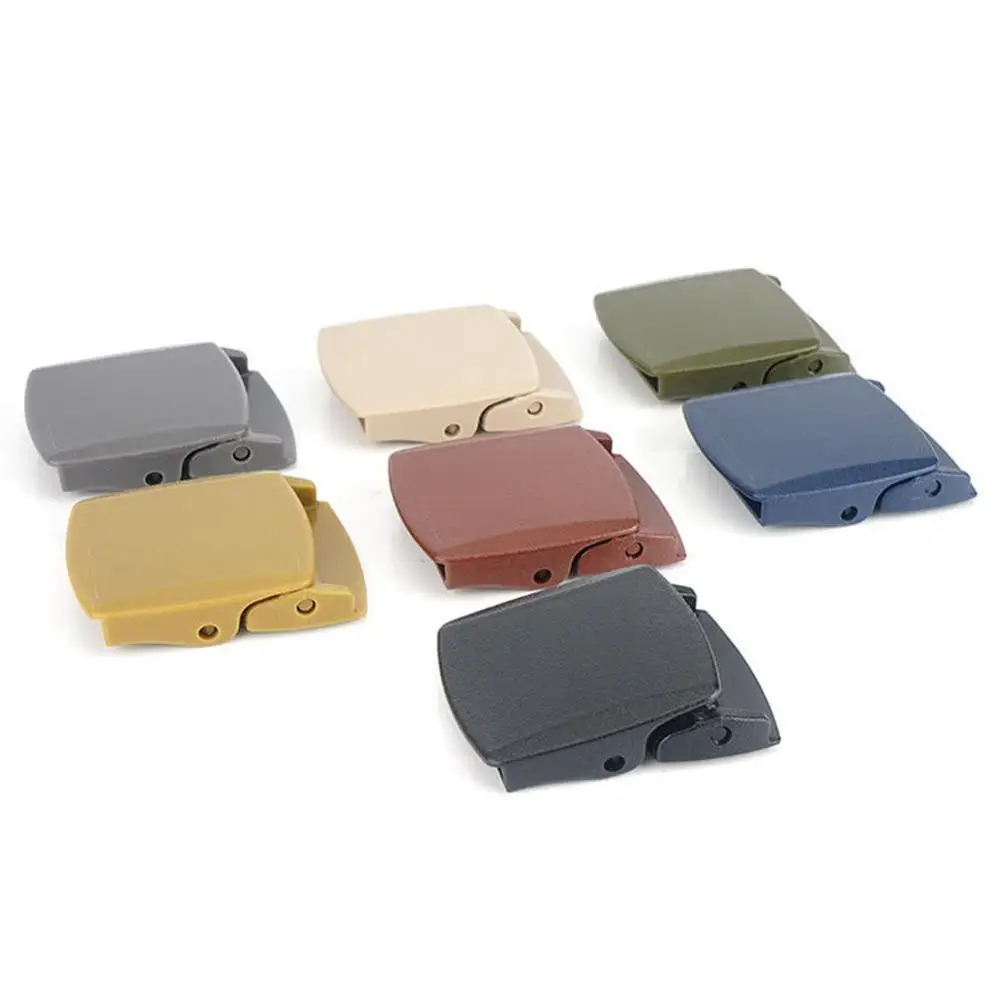 1 шт. высокое качество 38 мм пластиковая пряжка для ремня мужчин холст Косплей