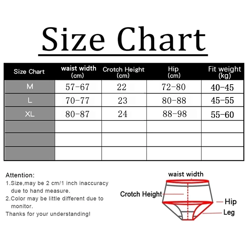 

3pcs/Pack! CottonSsolid Color Women Briefs Soft Breathable Mid-Rise Panties