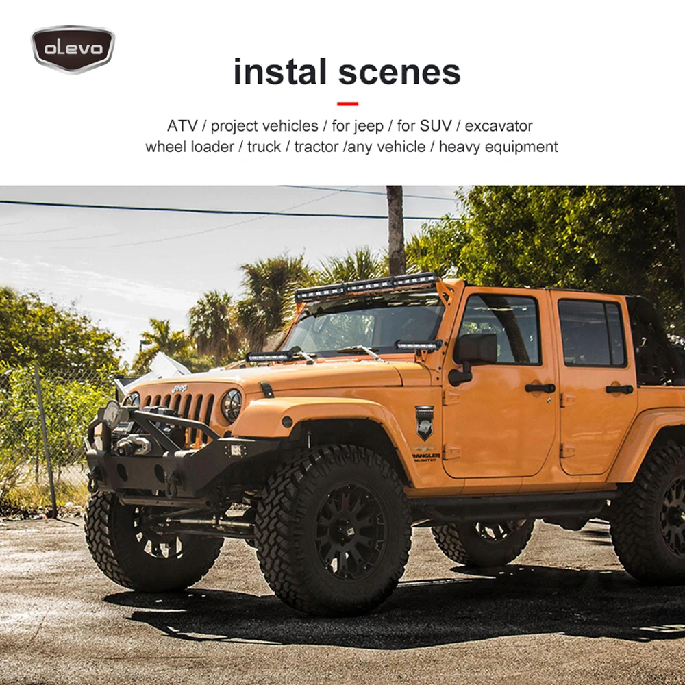 16 Светодиодный рабочий светильник автомобильный головной s SUV внедорожный