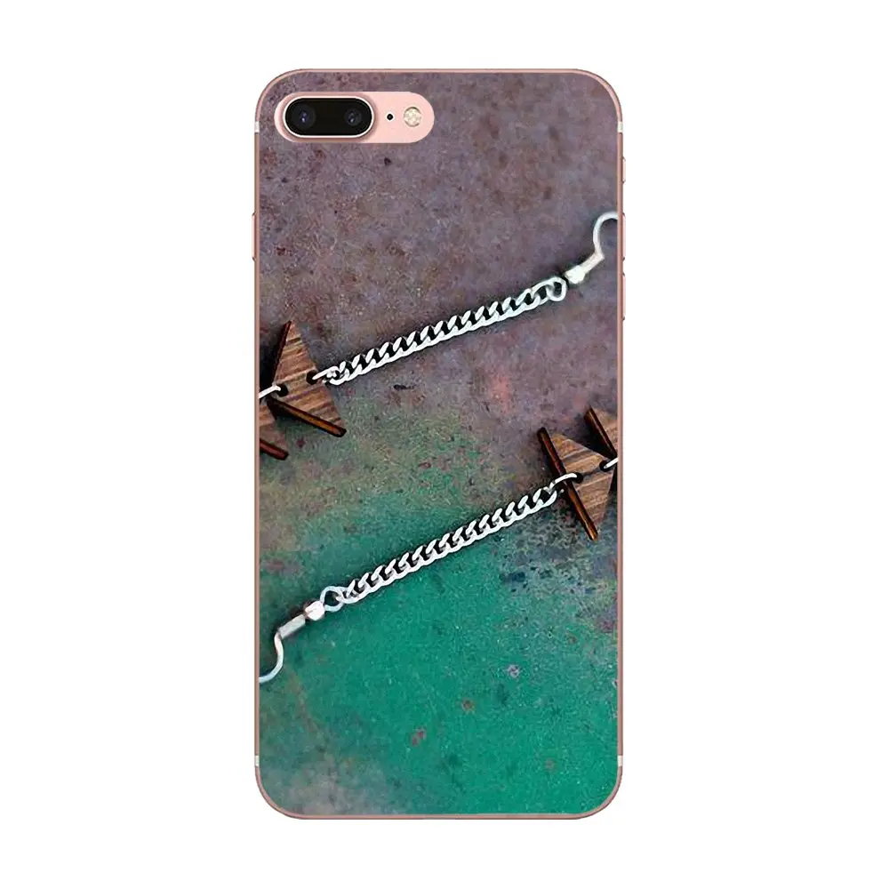 Племенной Треугольники в ацтекском стиле по дереву для Galaxy Alpha Note 10 Pro A10 A20 A20E A30 A40