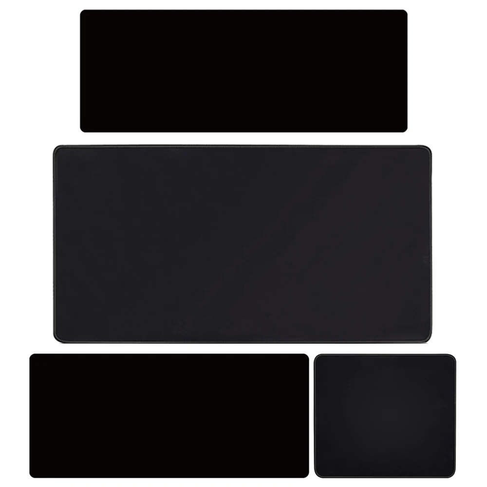 computer mouse pad xxl xl gaming mousepad for pc laptop desktop gamers solid black large mouse mat keyboard pad for home office free global shipping