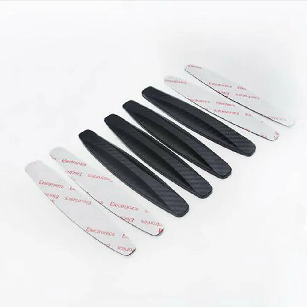 

PVC Corner Bumper Guards 14*3*1.5cm Anti-Collision Black Car Door Edge