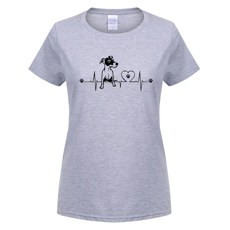 Новый Забавный Джек Рассел футболка женская короткий рукав o-образным вырезом