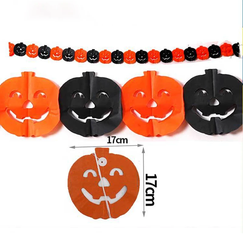 

Бумажная гирлянда Хэллоуин 3 м