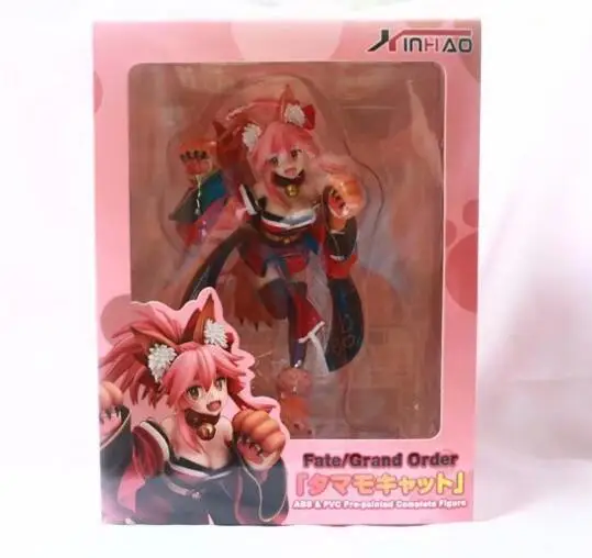 

Fate Stay Night Grand Order Caster Tamamo no Mae Cat Girl Statue PVC Action Figure Collection Model Toys Doll Gift 18cm