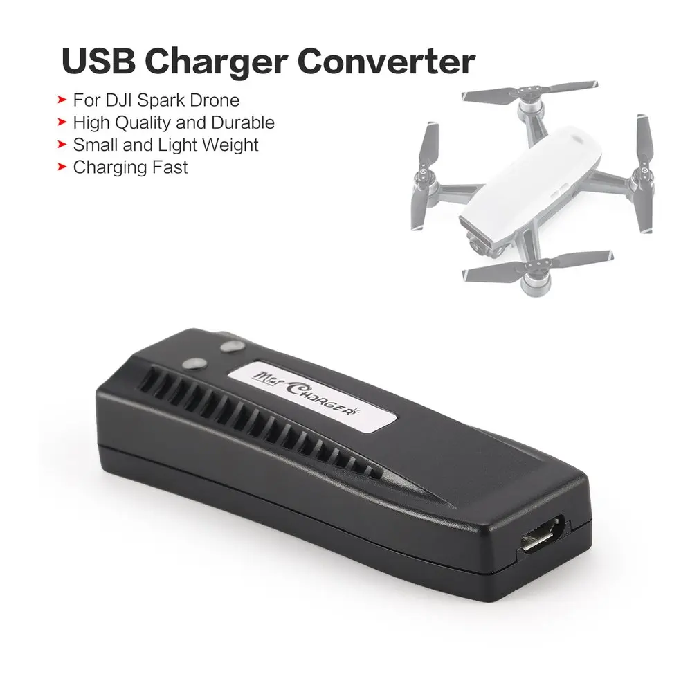 Универсальное портативное зарядное устройство с USB портом для DJI Spark 5 в 3 а дрона