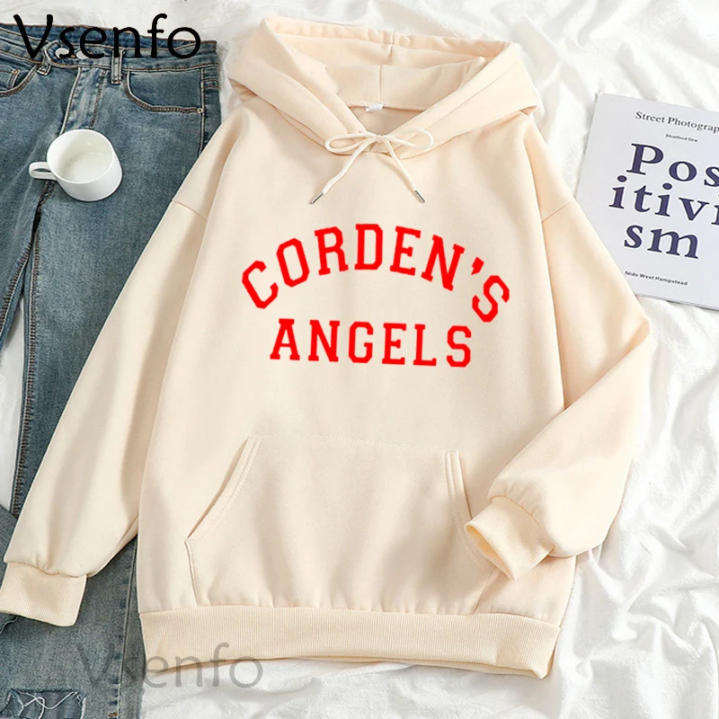 

Corden's Angels One Direction Oversize Hoodies Women Harajuku Pullovers Female Sweatshirt Hood Winter Fleece Women's Clothing