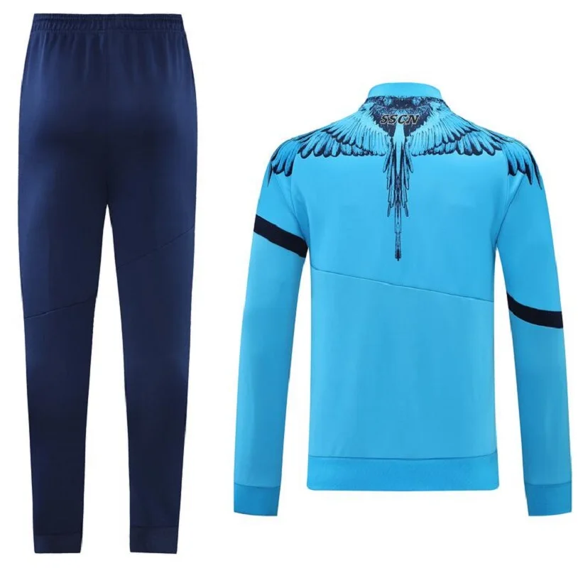 

Men 21-22 New club soccer tracksuit Napoli jacket football training Napoli tracksuit jacket S-XXL