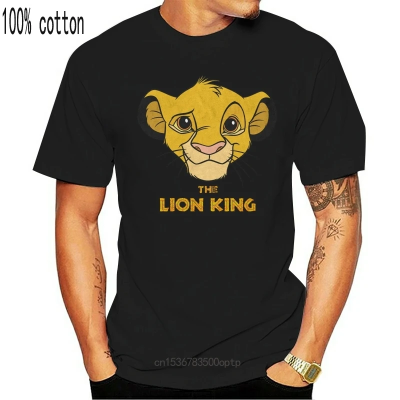 

New Lion King Simba Logo Mens Graphic T Shirt