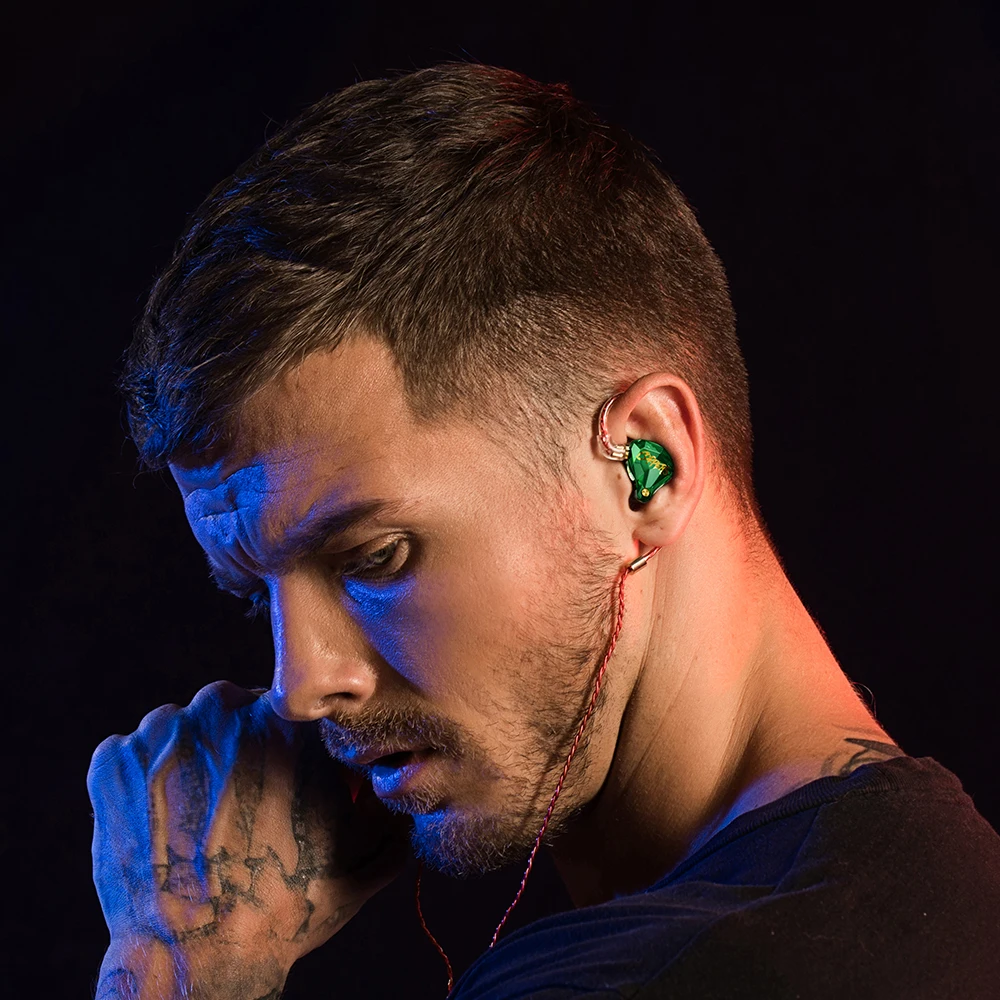 Operafactory проводные наушники 2Pin 3 5 мм затычка для ушей DJ монитор наушников Аудио