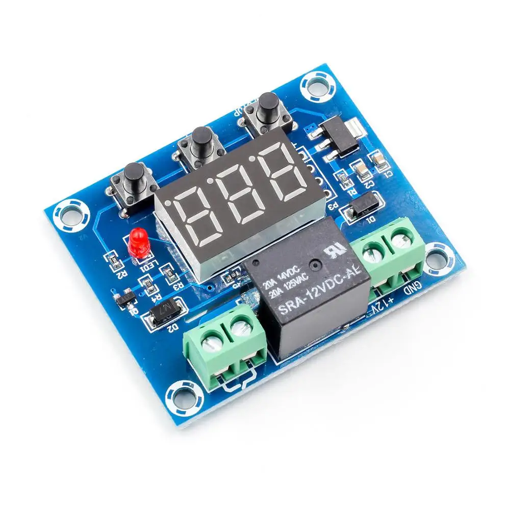 XH-M663 модуль таймера/плата переключателя обратного отсчета/модуль 0-999 минут с
