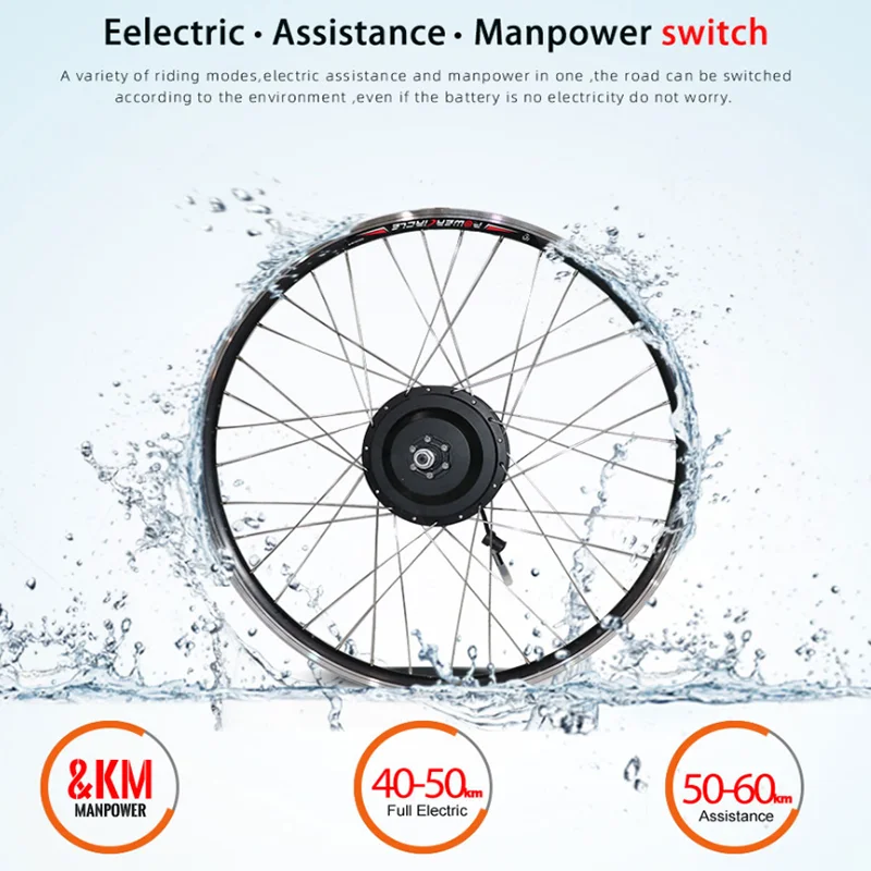 

Duty Free JS 250W-500W Electric Bike Conversion KIts Samsung 36V 12A Battery Electrico Motor Front Rear Battery LED/LCD Display