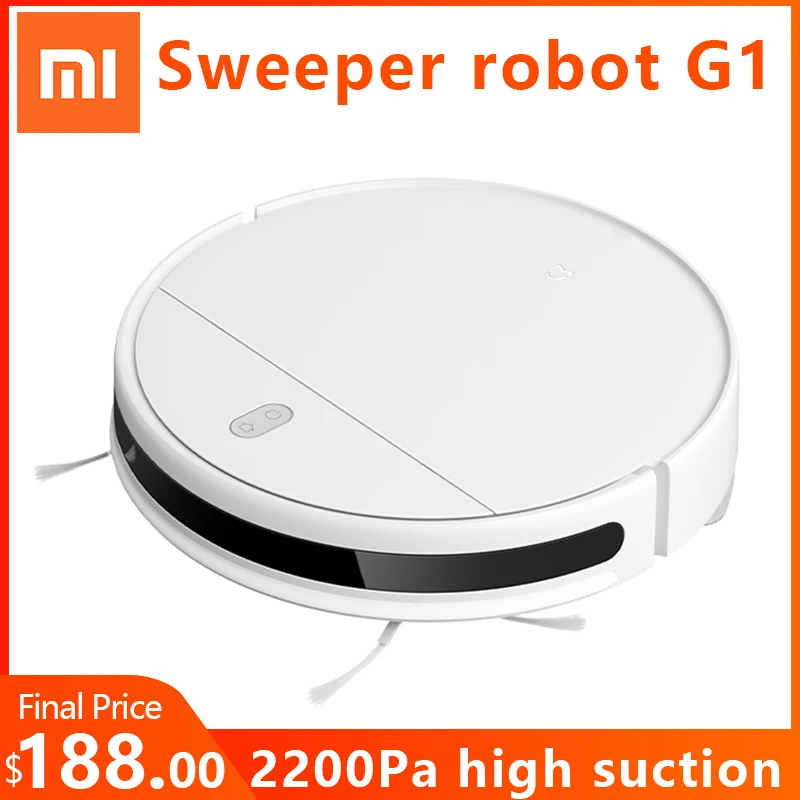 

Xiaomi sweeper vacuum cleaner cleaning automatic home use wet and dry floor smart sweeper rechargeable sweeper mop vacuum cleane