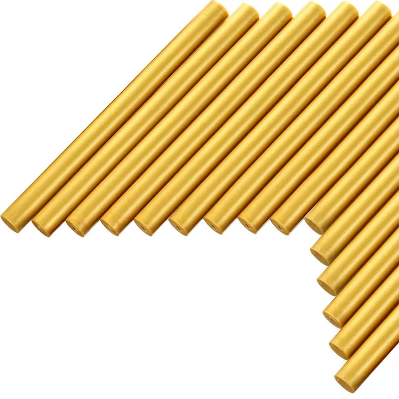 15 шт. клеевые уплотнительные восковые палочки для ретро винтажных печатей и букв