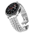 Ремешок KTAB для Samsung Galaxy Watch Active 2, металлический браслет из нержавеющей стали для наручных часов 3 45 мм 41 мм 46 мм 22 мм, Huawei Amazfit