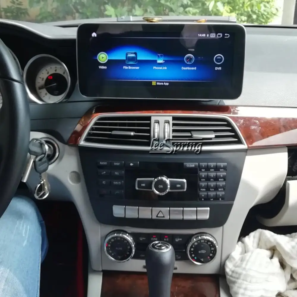 10 25 Android 0 Автомобильный GPS навигатор мультимедийный плеер для Mercedes Benz C Class W204 C204 S204