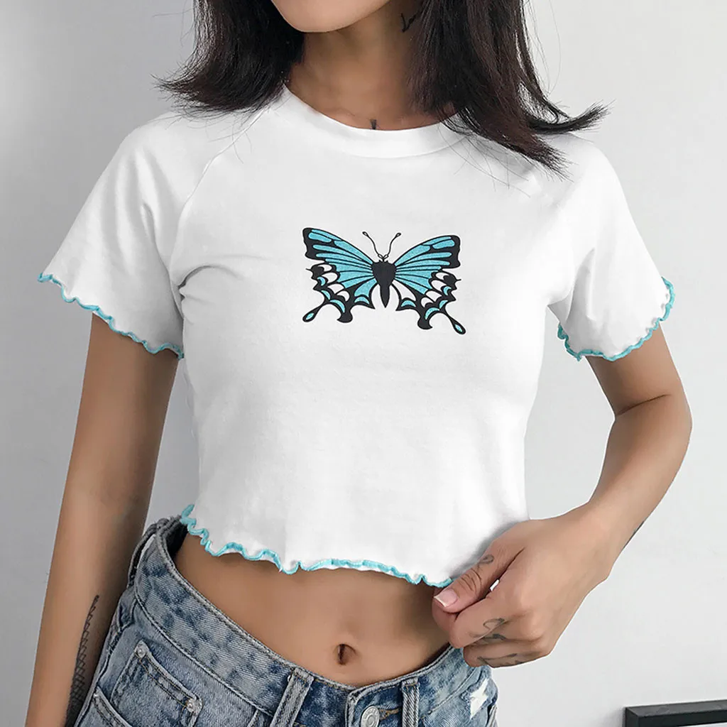

Hillbilly Women Bee Kind T-shirt Aesthetics Graphic Short Sleeve Cotton Polyester T Shirts Female Camisetas Verano Mujer3.11