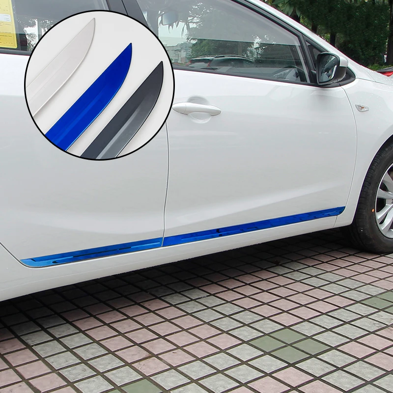 Осветительная лента из нержавеющей стали для KIA K2 2017 K3 2012 4 шт.|body trim|stainless steel trimslight