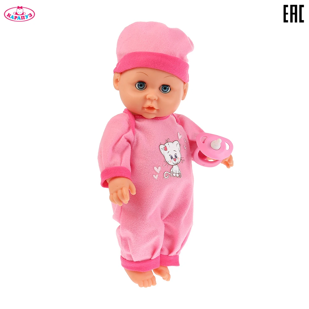 Пупс озвученный Карапуз Настенька Стихи А.Барто 30 стихов и песен 30см твердое тело