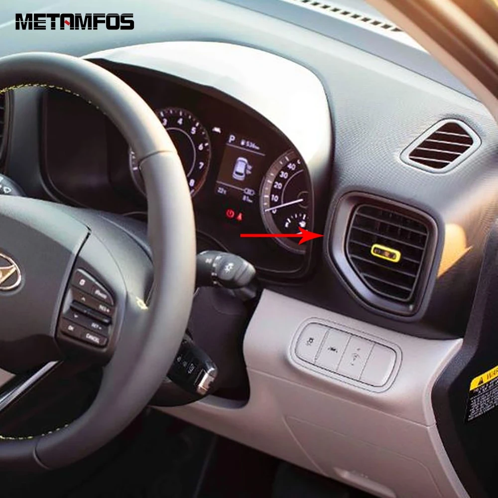 Крышка из углеродного волокна для вентиляционного отверстия кондиционера Hyundai