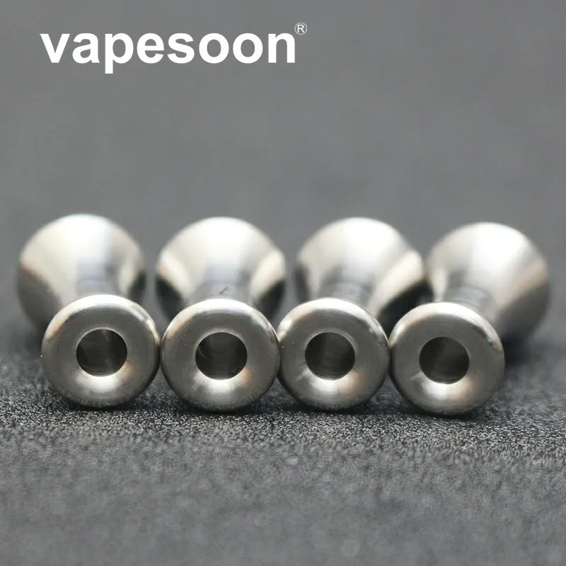 

10pcs High quality Nautilus 2S stainless steel Mouthpiece 510 long drip tip Fast Shipping