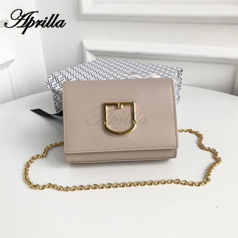 Aprilla 18 см 24 см женская сумка на плечо с цепочкой дизайнерские брендовые сумки viva сумка на цепочке натуральная кожа 3A качественные сумки через плечо 212