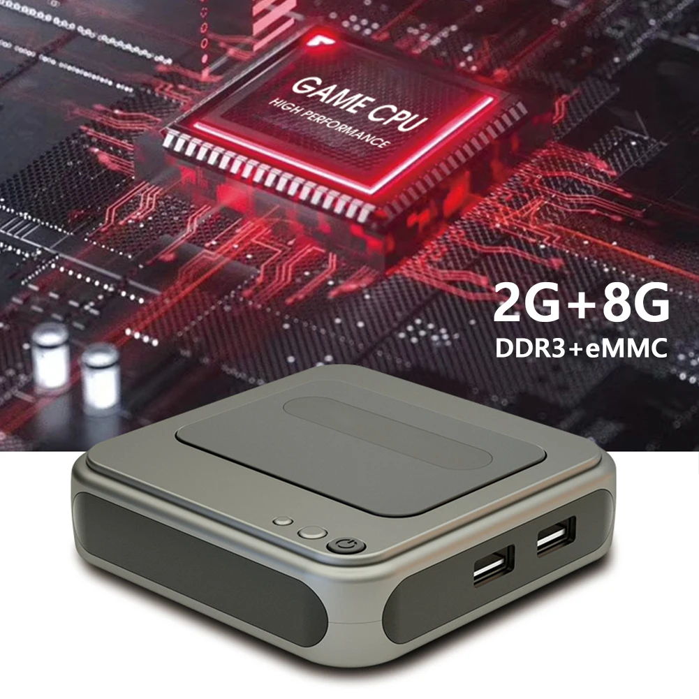 

Игровой HD-контроллер для телевизора, ретро консоль, 4K HD ТВ, игровой плеер с проводным/беспроводным контроллером