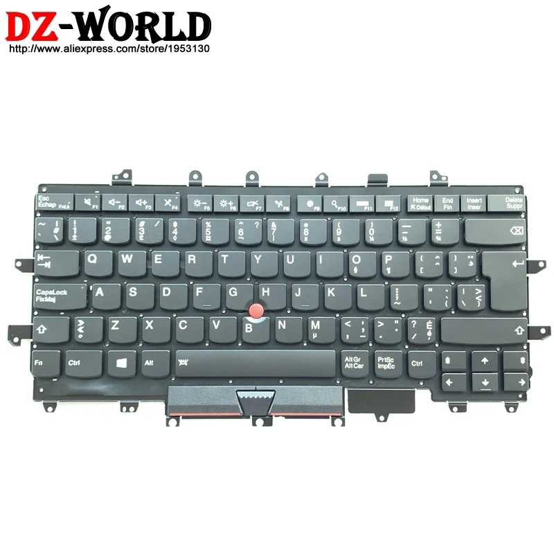 

CFB Canadian French Backlit keyboard for Lenovo Thinkpad X1 Carbon 4th Gen 4 MT: 20FB 20FC Backlight Teclado SN20K74784 00PA736