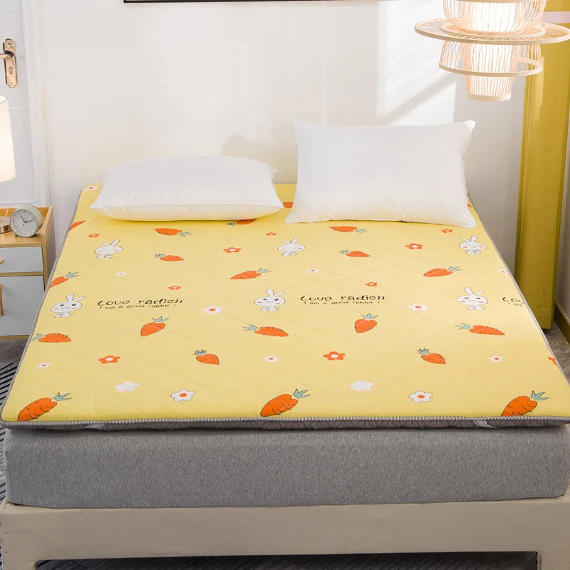 Противоскользящий матрас с татами для кровати Одноместный двойной подушка