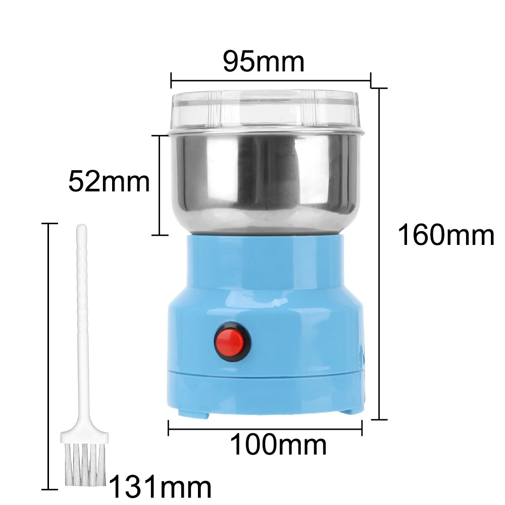 

HILIFE Grinding Machine Pepper Salt Garlic Seasoning Grinder Mini Mixer Electric Food Chopper Processor Extreme Speed