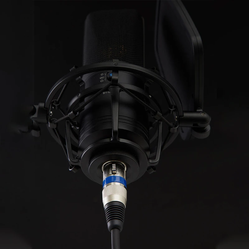 HUALIWEN XLR кабель штекер гнездо M/F 3Pin OFC аудио фольга + Плетеный экранированный для